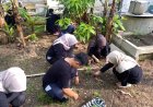 Bangun Kekompakan dan Peduli Lingkungan, Peserta Magang Bersama Klien Bapas Purwokerto Gelar Kerja Bakti di Griya Abhipraya
