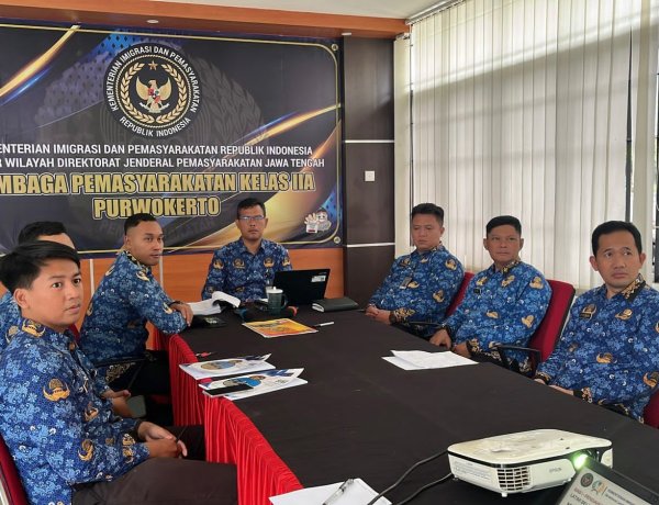 Lapas Purwokerto ikuti Sosialisasi melalui Zoom Meeting tentang Pedoman Pengelolaan Sampah, Siap Tingkatkan Inovasi Ekonomi Sirkular