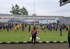 Jaga Kebugaran dan Disiplin, Warga Binaan Blok T3 Lapas Purwokerto Ikuti Senam Pagi