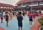Jaga Kebugaran dan Semangat, Lapas Narkotika Purwokerto Gelar Senam Pagi bagi Warga Binaan