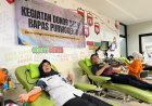 Setetes Darah Bapas Purwokerto untuk Kemanusiaan di HBP Ke-62